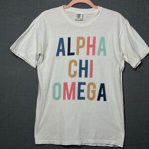 Alpha Chi Omega T-Shirt  Size Small